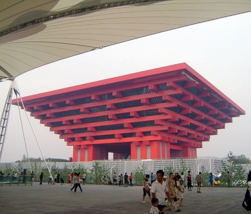 The China pavilion - Shanghai Expo