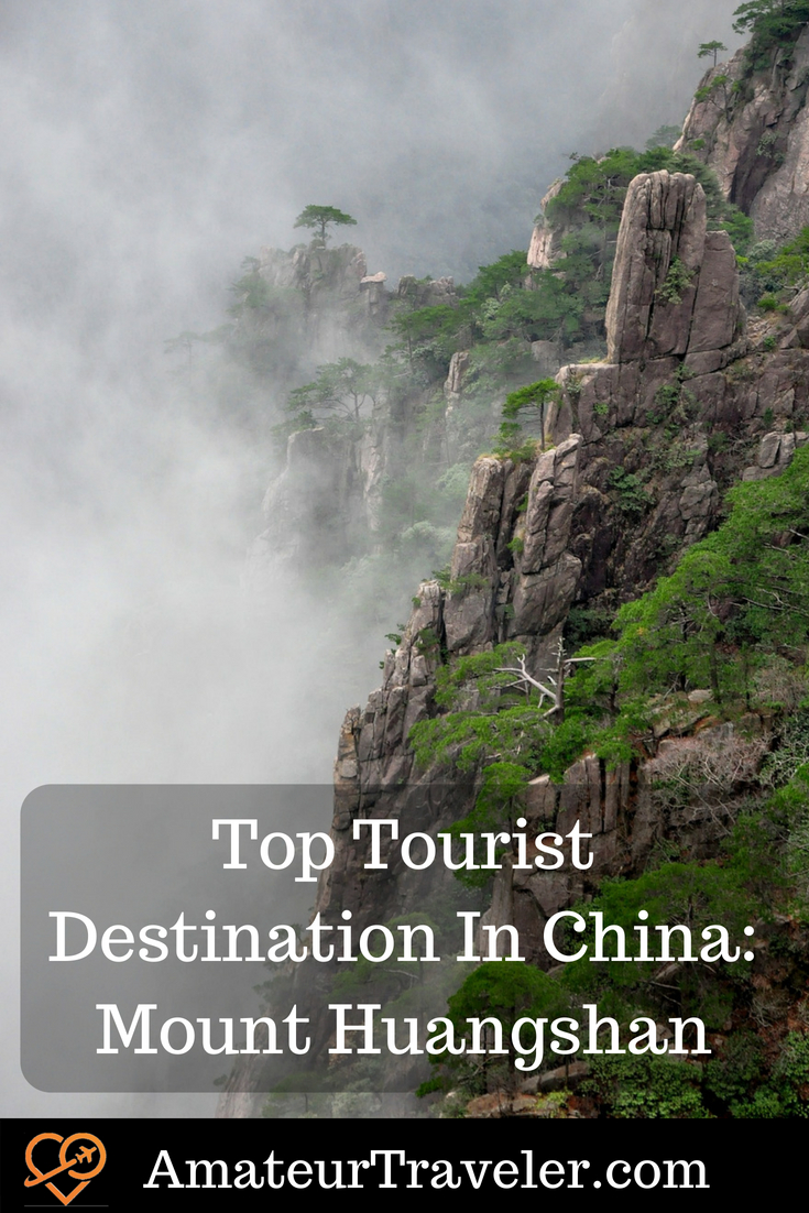 Top Tourist Destination In China: Mount Huangshan (Yellow Mountain). UNESCO World Heritage Site in southern Anhui province in eastern China. #china #travel #unesco