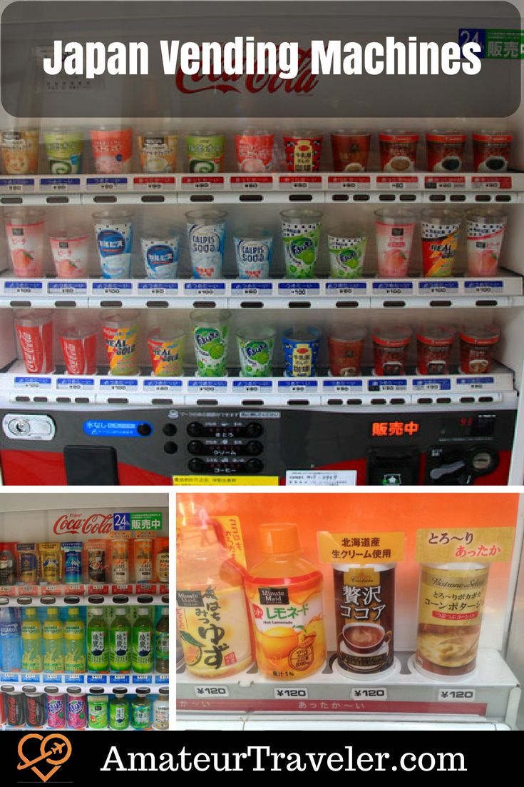 Japan Vending Machines #travel #japan